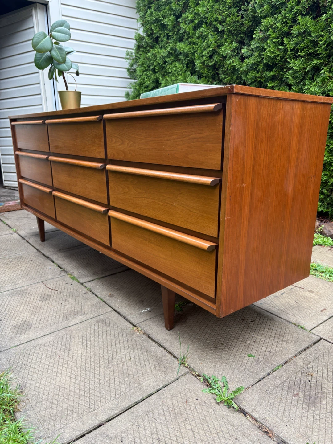 MCM Walnut Dresser - photo 3