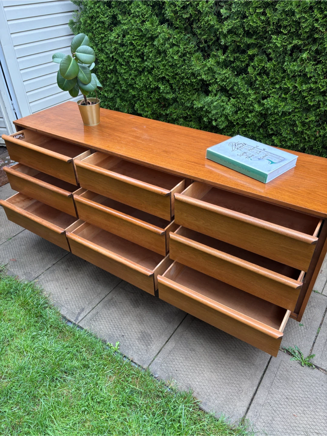 MCM Walnut Dresser - photo 4