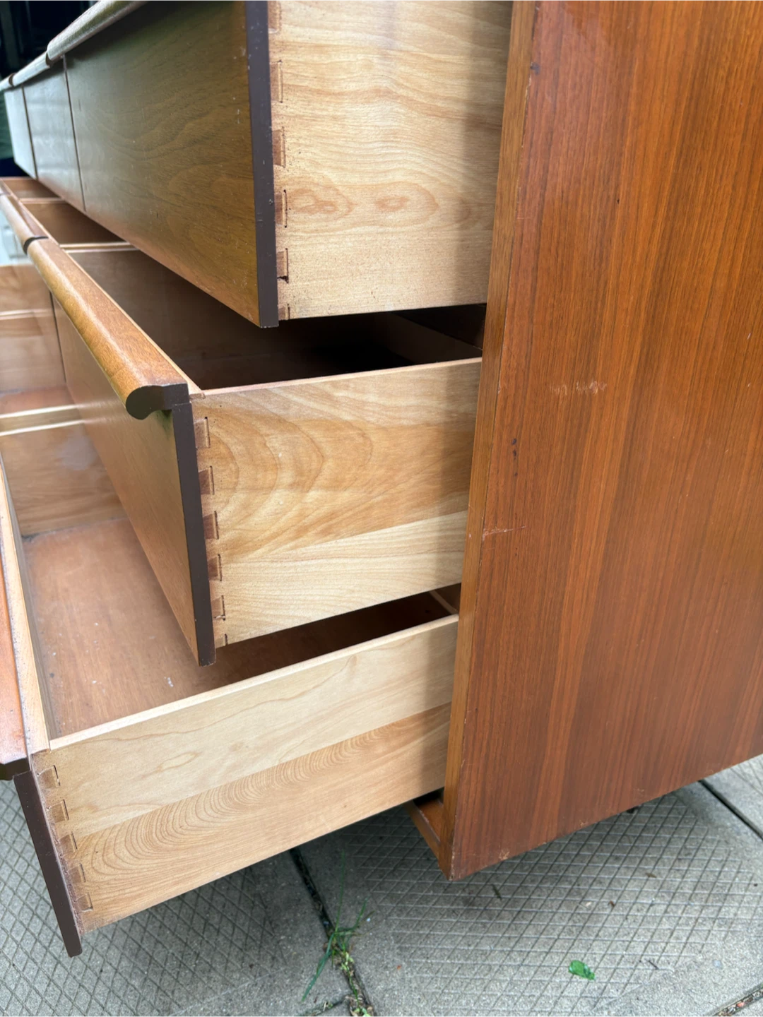 MCM Walnut Dresser - photo 5