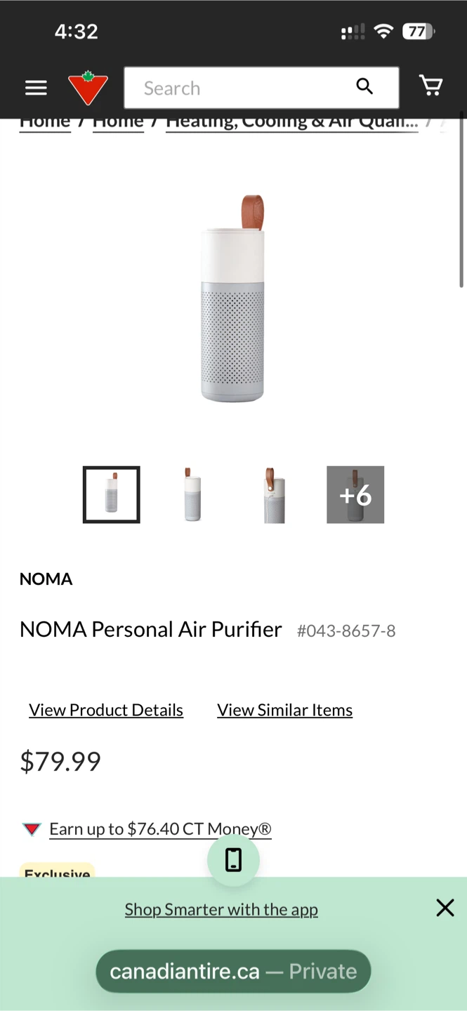 NOMA Personal Air Purifier - photo 2