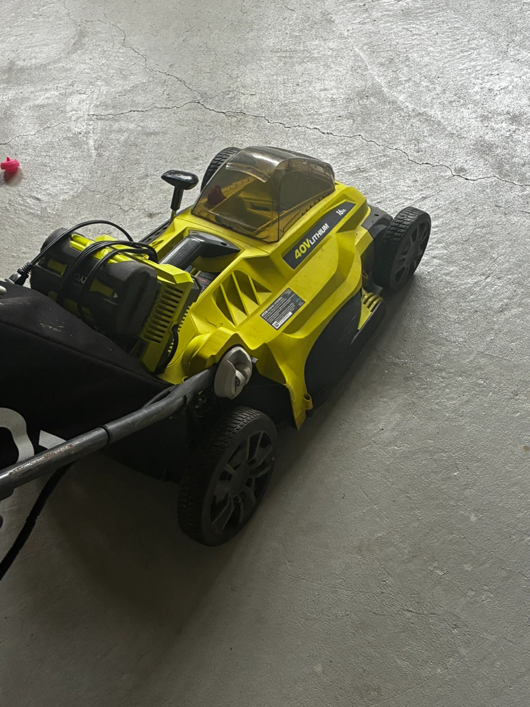 Ryobi 40V Lithium 16" Cordless Electric Mower - photo 2