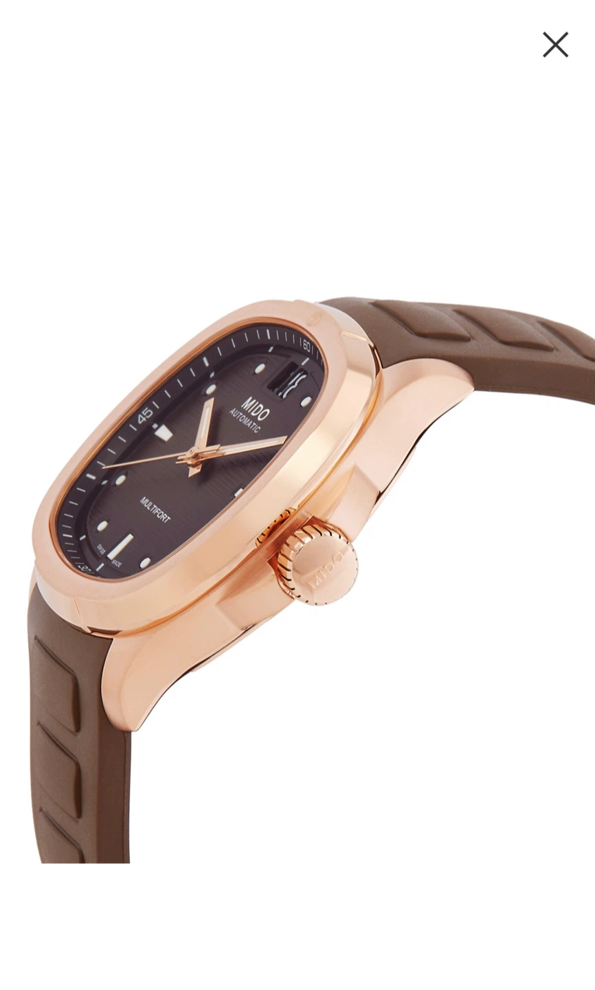 MIDO Multifort Automatic Rose Gold Watch - photo 2