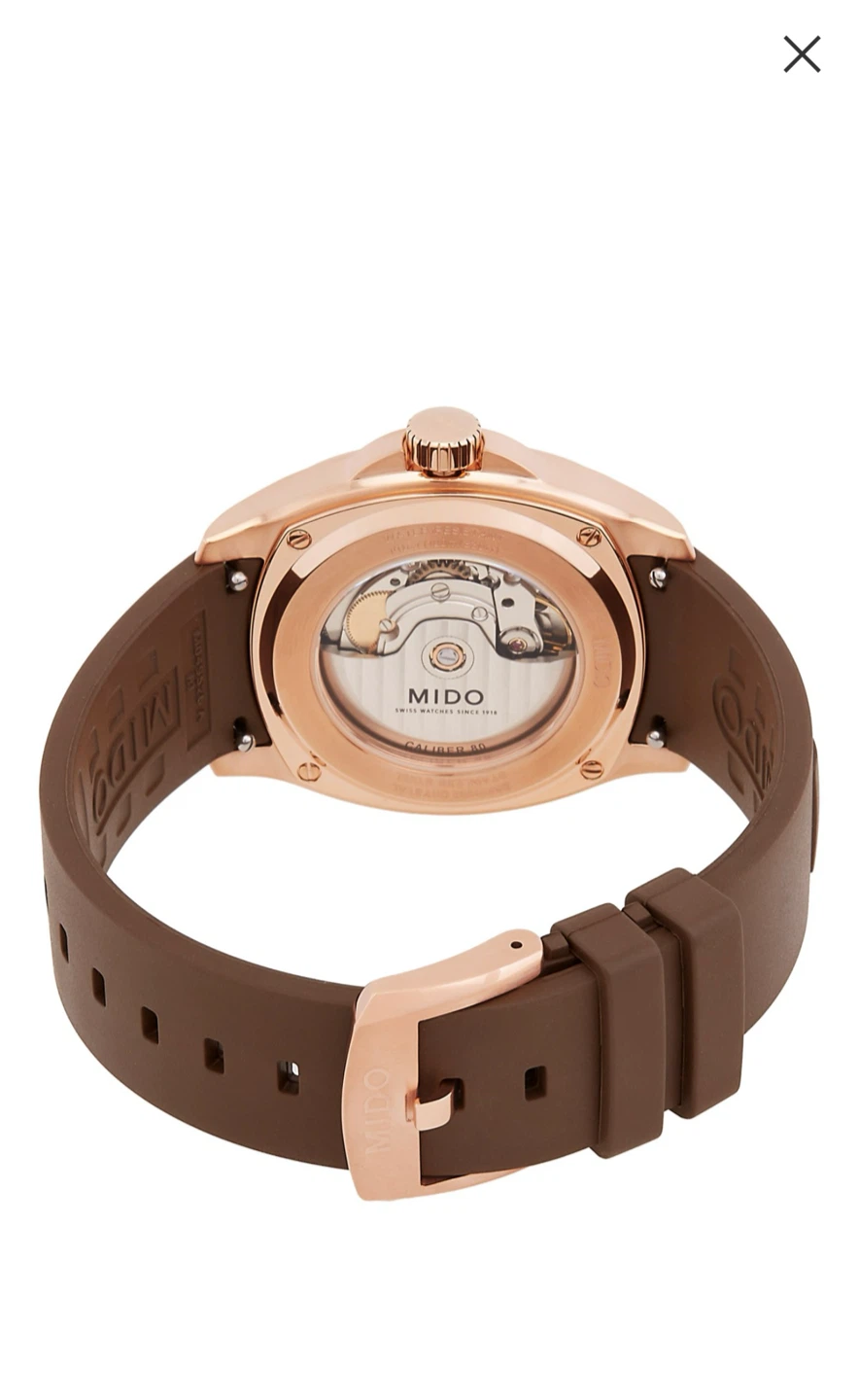 MIDO Multifort Automatic Rose Gold Watch - photo 3