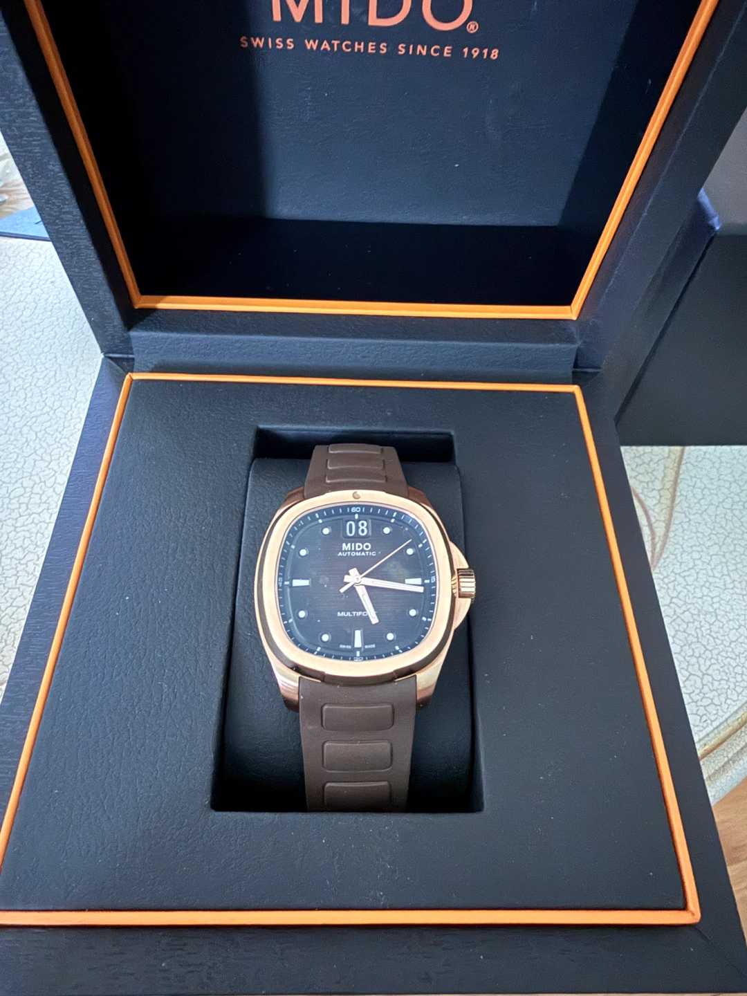 MIDO Multifort Automatic Rose Gold Watch - photo 4
