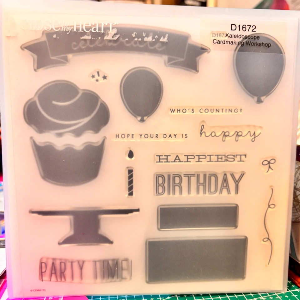 CTMH D1672 Kaleidoscope Cardmaking Workshop Stamp Set