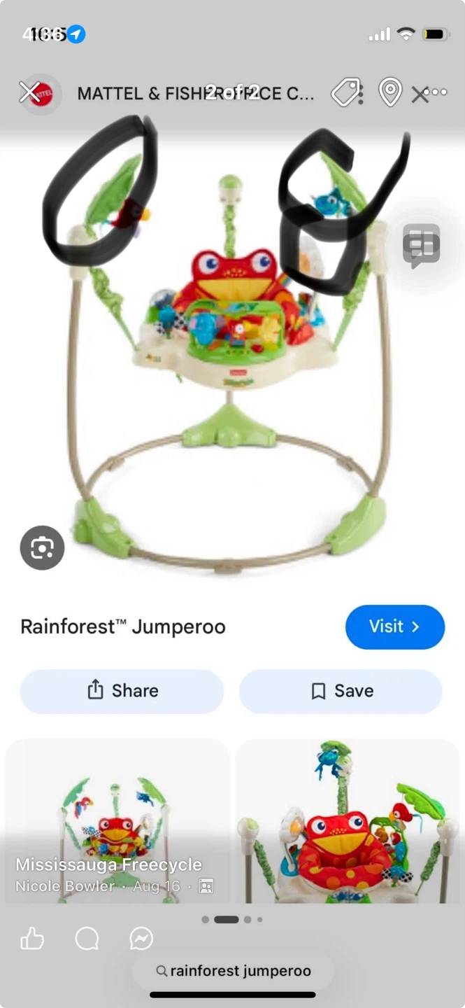 Fisher-Price Rainforest Jumperoo - photo 2