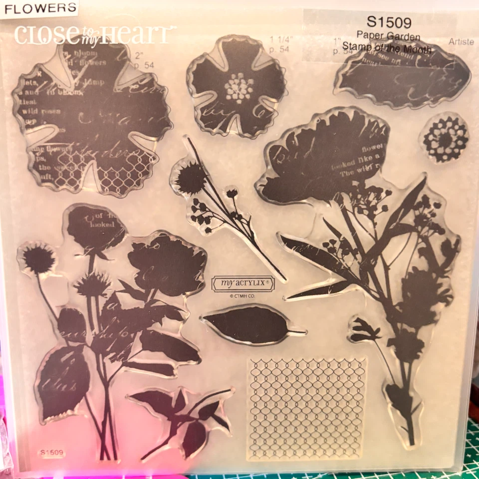 Close to My Heart Paper Garden Stamp Set S1509