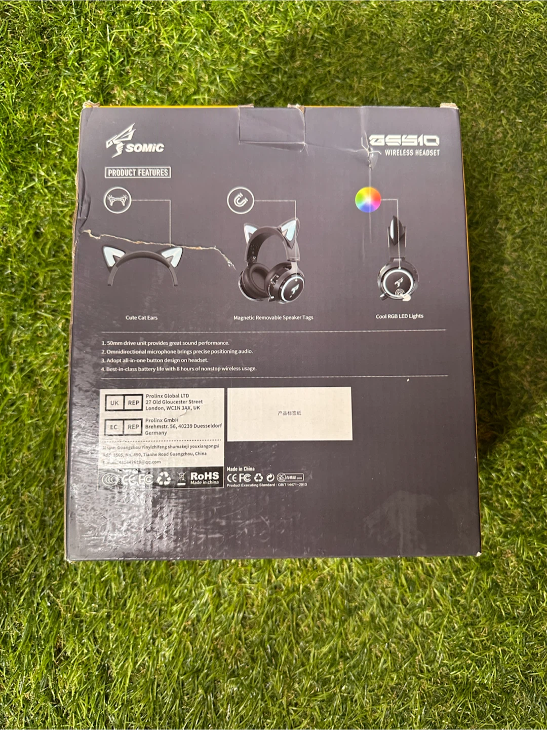 SOMIC G941 Wireless Cat Ear Headset - photo 2