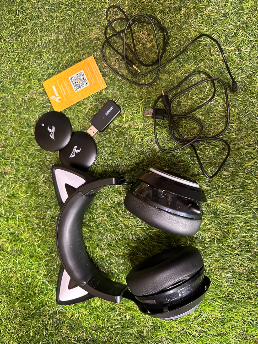 SOMIC G941 Wireless Cat Ear Headset - photo 4