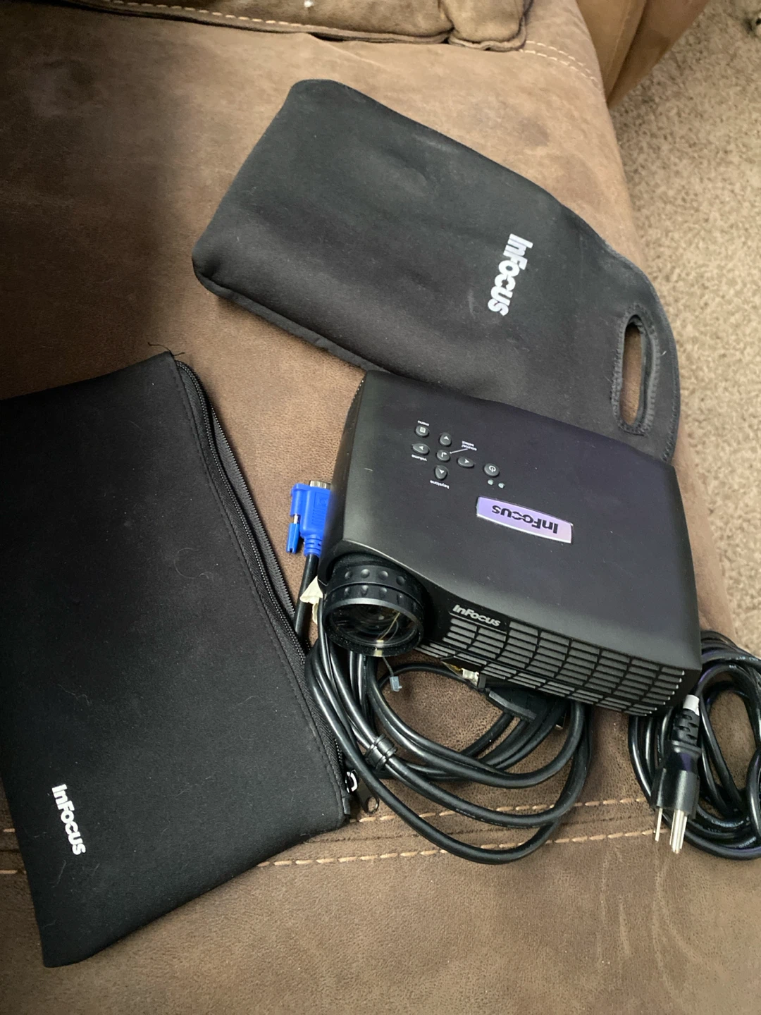 InFocus Projector with Cables and Cases - photo 5