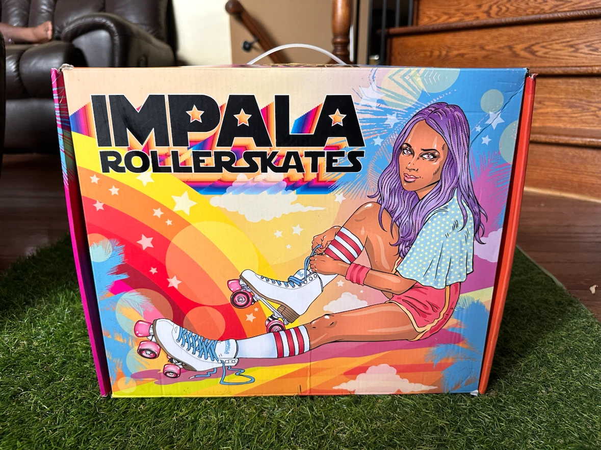 Impala Roller Skates Sky Blue/Yellow - photo 2