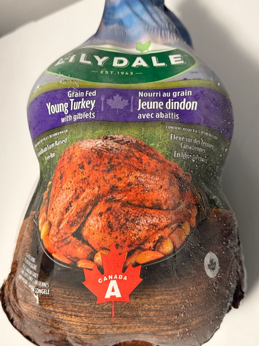 Lilydale Young Turkey with Giblets