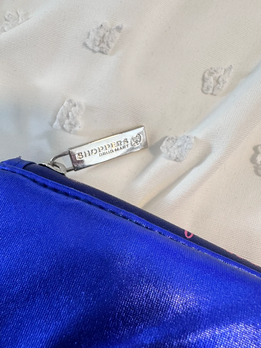 Shoppers Drug Mart Blue Cosmetic Bag - photo 3