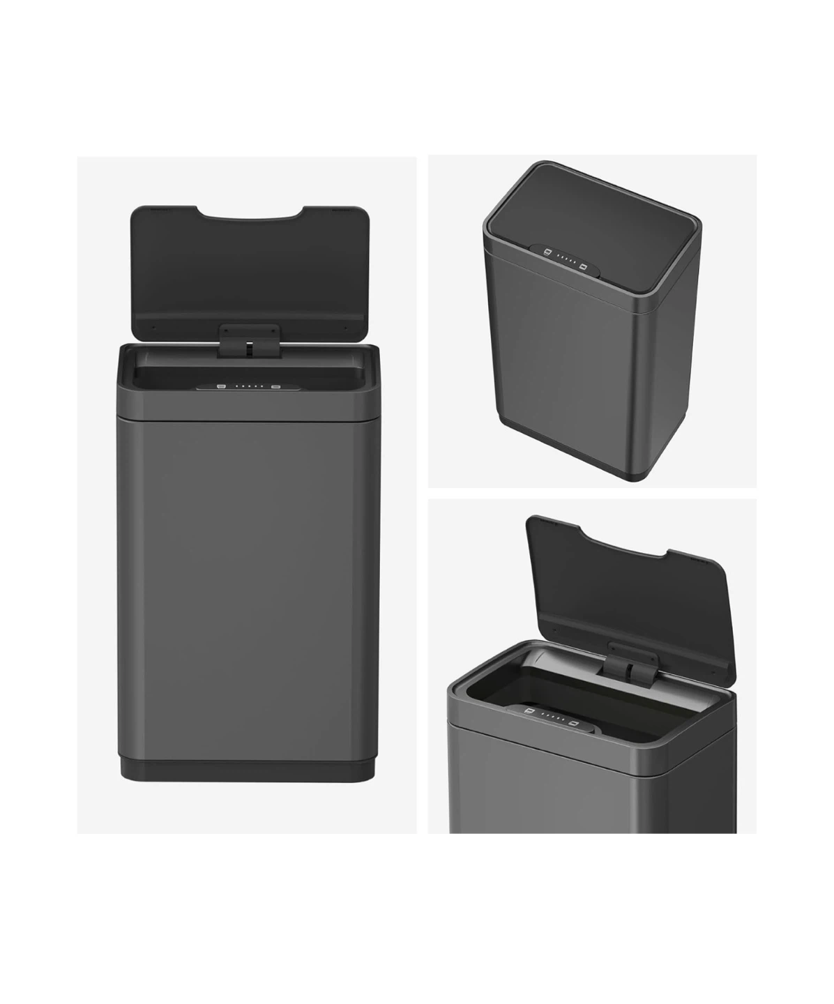 Brand new! Motion Sensor Trash Can with Soft Close Lid - photo 3