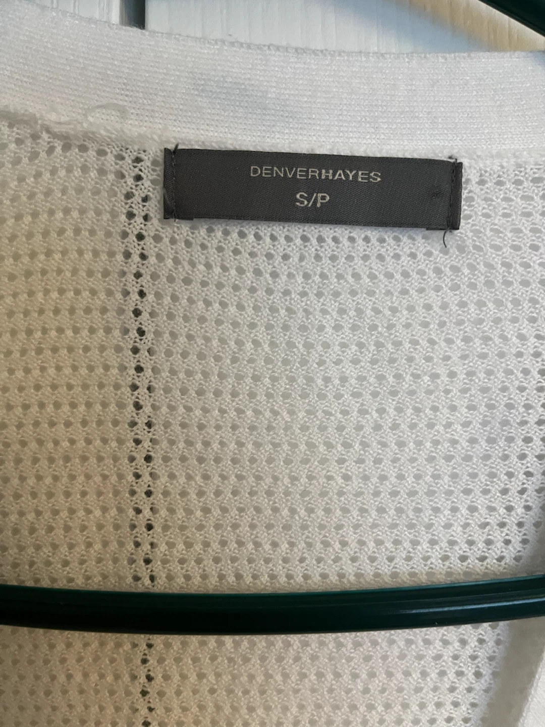 Denver Hayes White Cardigan- Small - photo 2