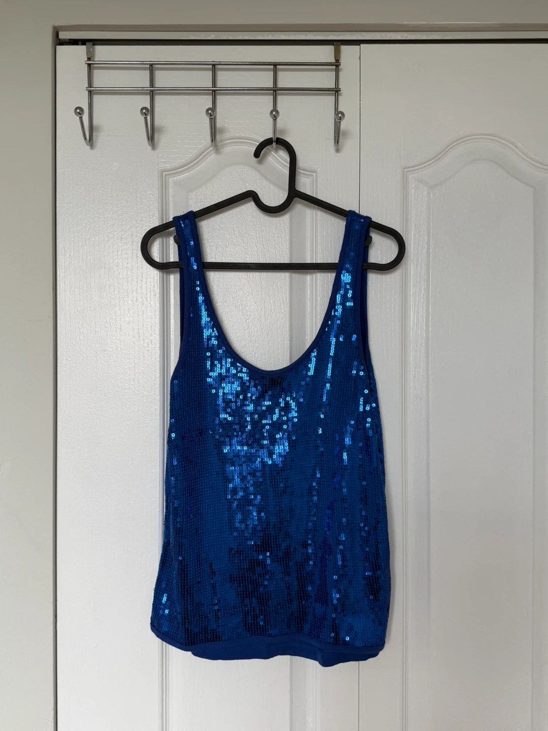 Brand New Royal Blu Sequin Top – XS – NWT - photo 2