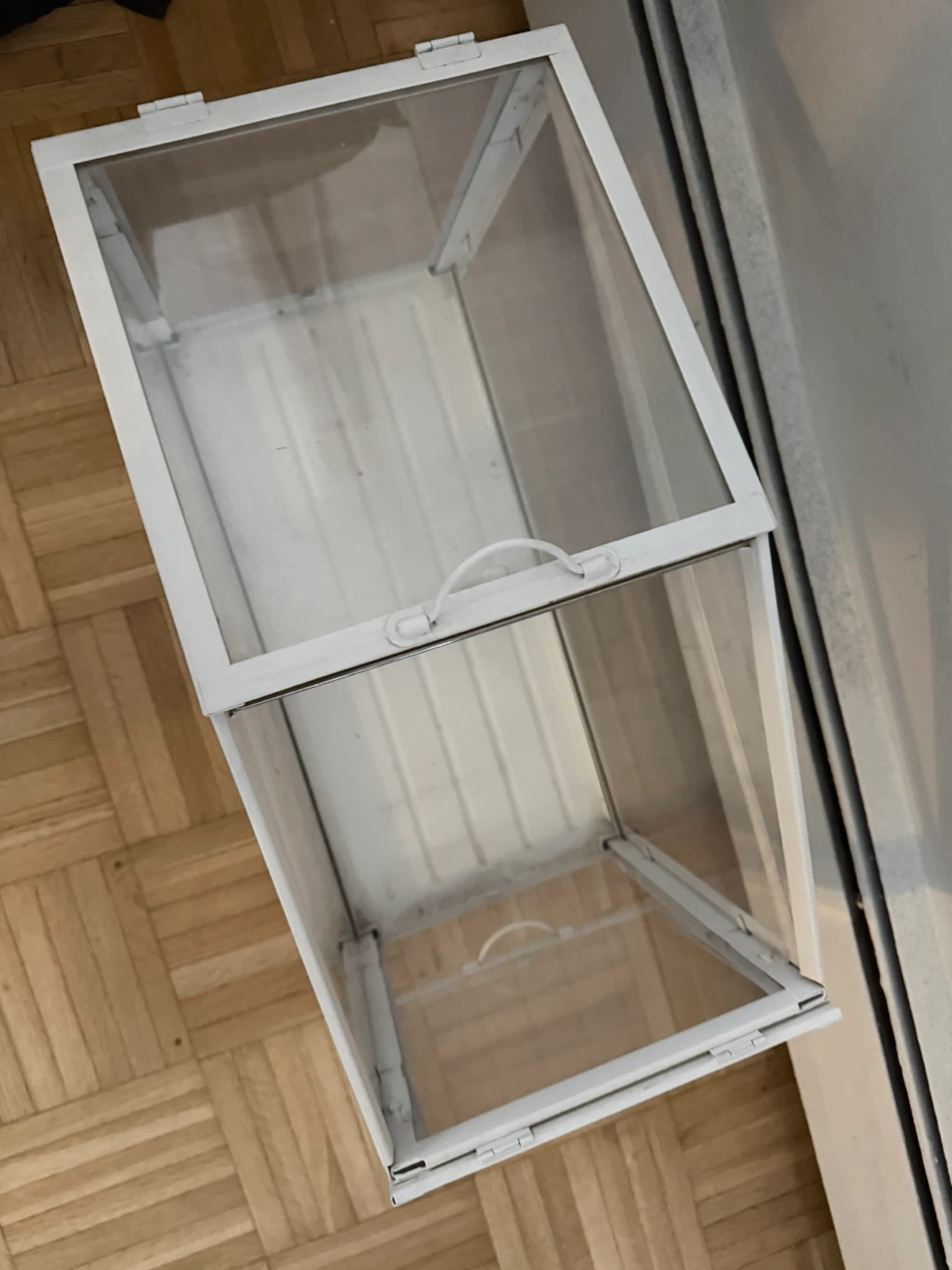 White and plexi Greenhouse Terrarium - photo 3