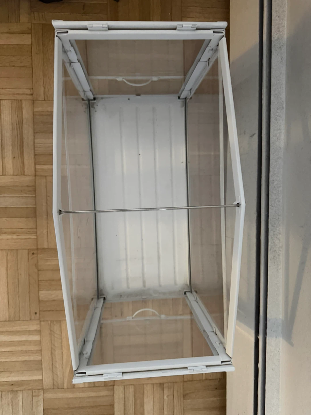 White and plexi Greenhouse Terrarium - photo 4