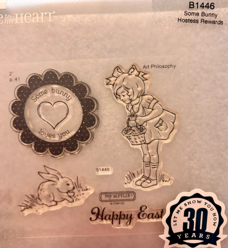 Close to My Heart Some Bunny Clear Stamp Set B1446