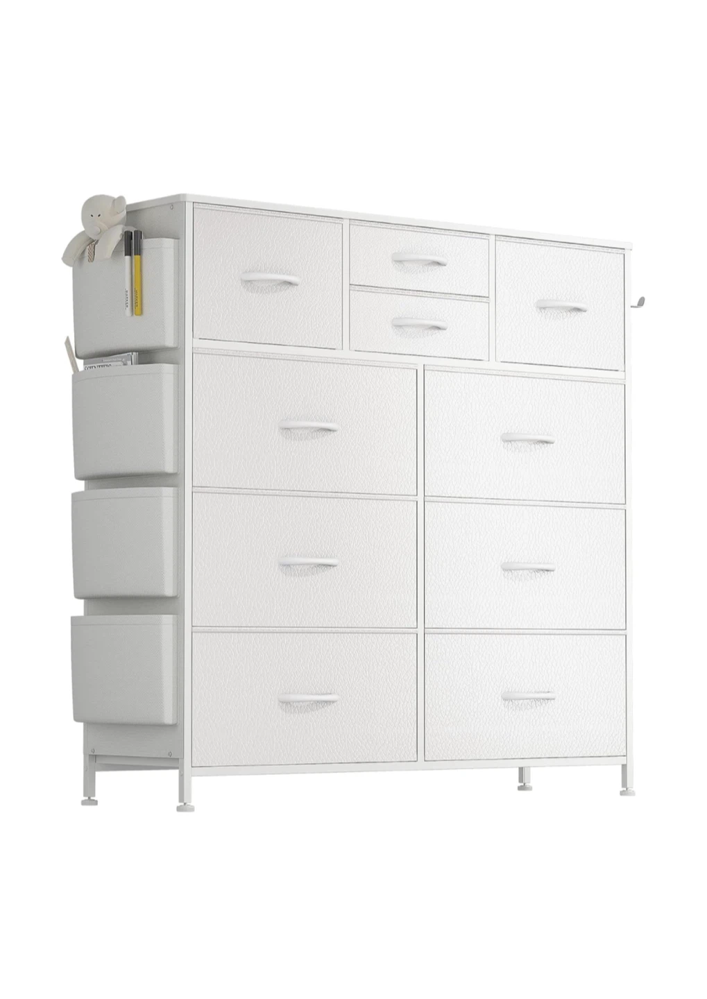 Brand new! White Fabric Drawer Dresser