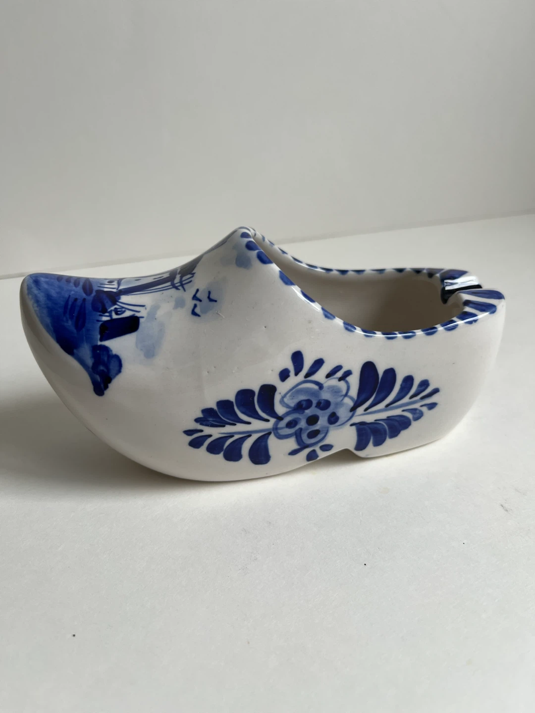 Hand Painted Delft Blue Clog