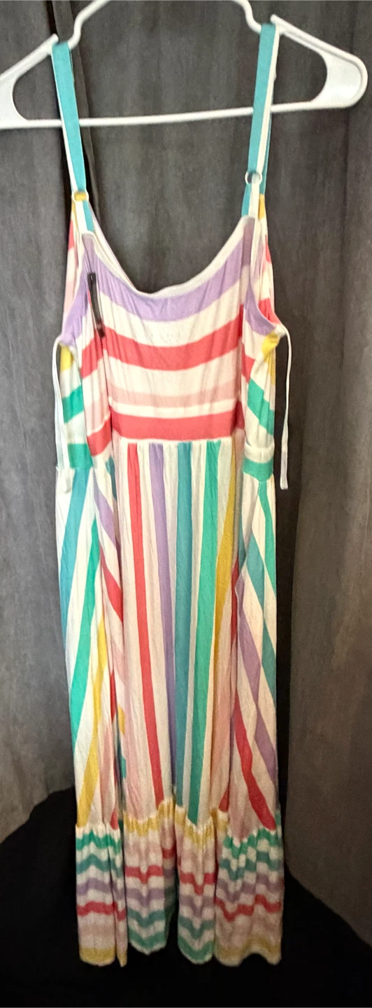 New with tag Torrid size 3X Striped Maxi Dress - photo 2