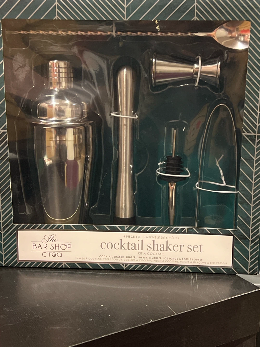 Ciroa The Bar Shop 6 Piece Cocktail Shaker Set