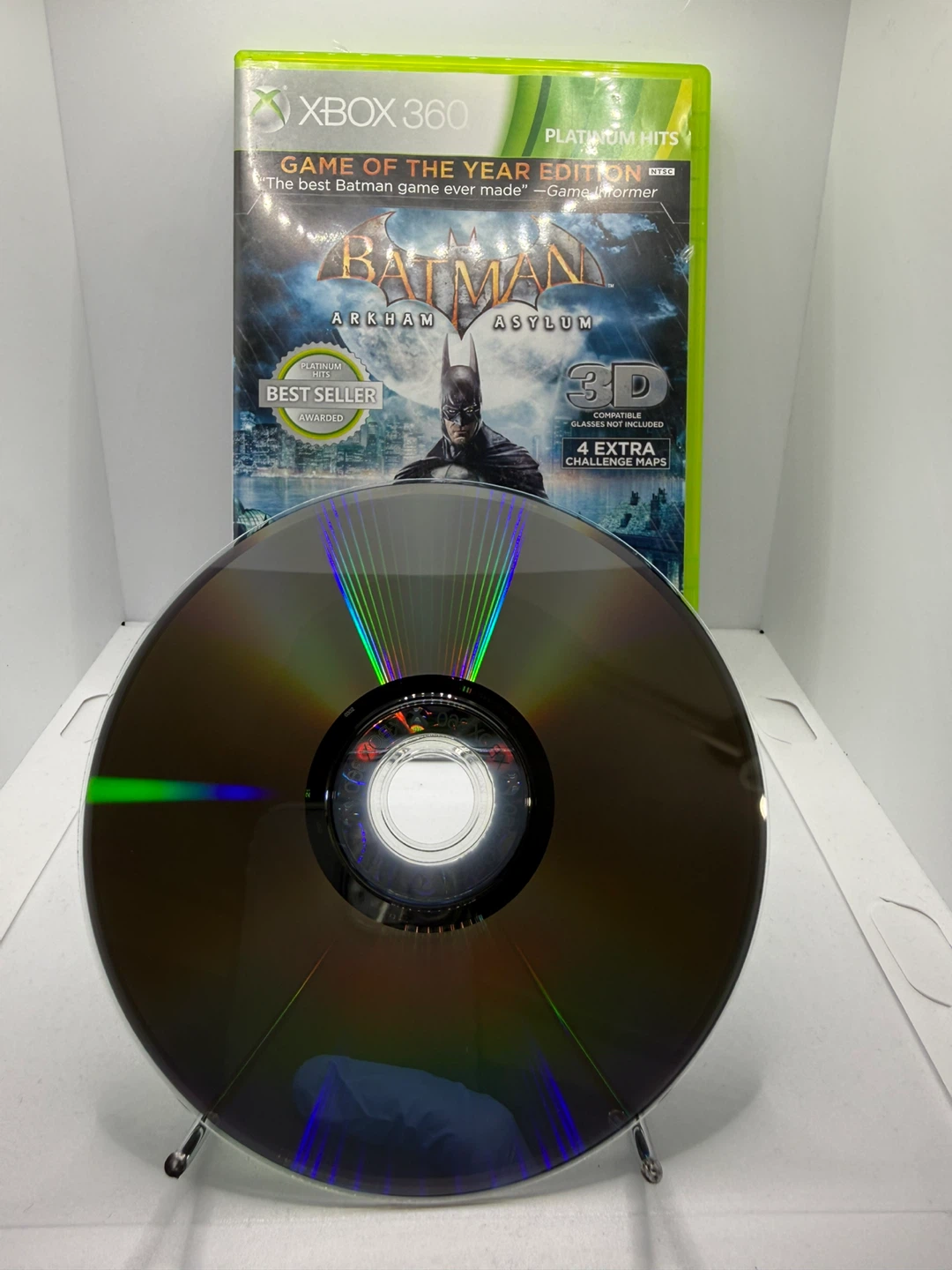 Batman: Arkham Asylum CIB Game of the Year Edition Xbox 360
