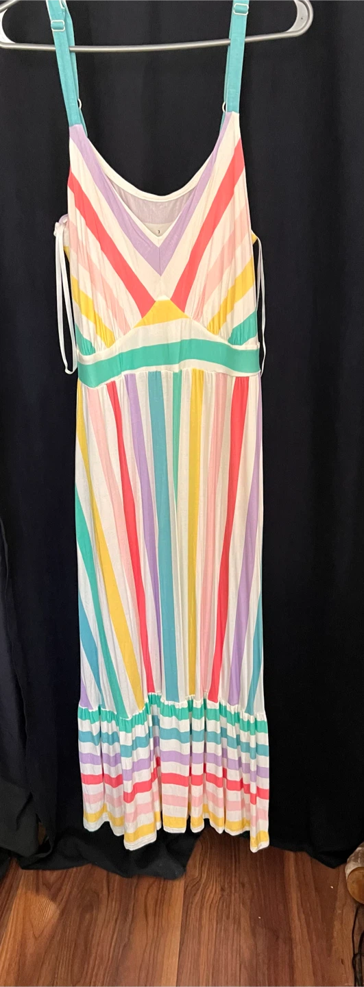 New with tag Torrid size 3X Striped Maxi Dress - photo 5
