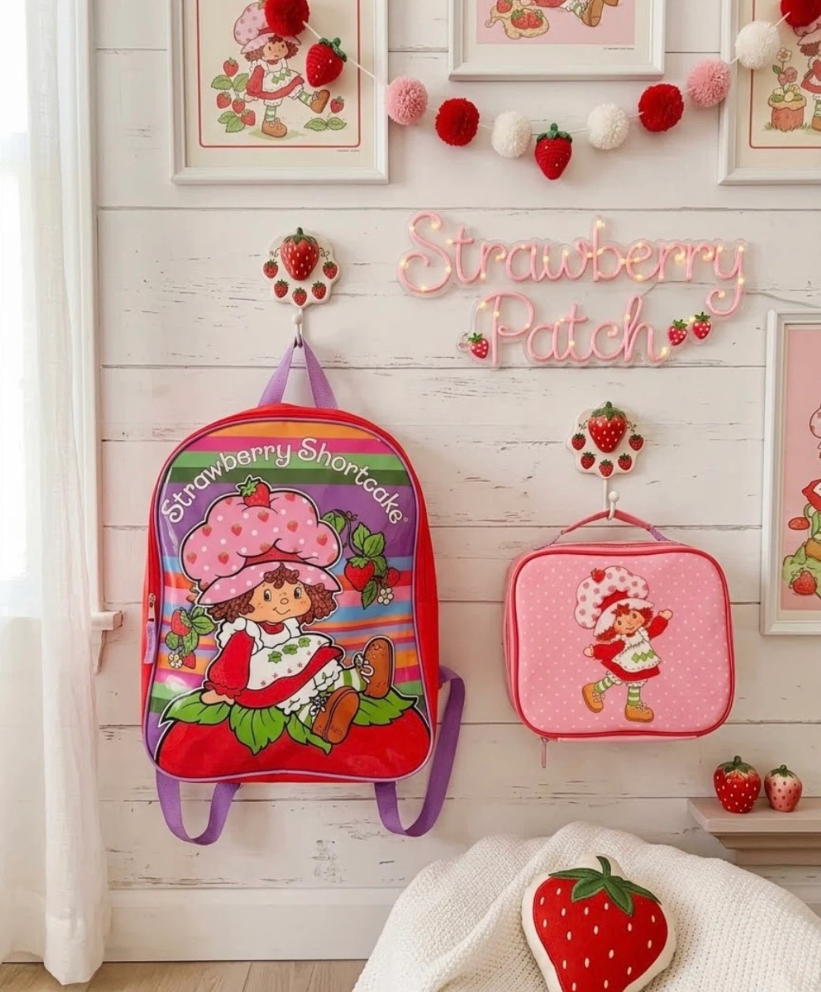 Strawberry Shortcake Backpack 15 inches