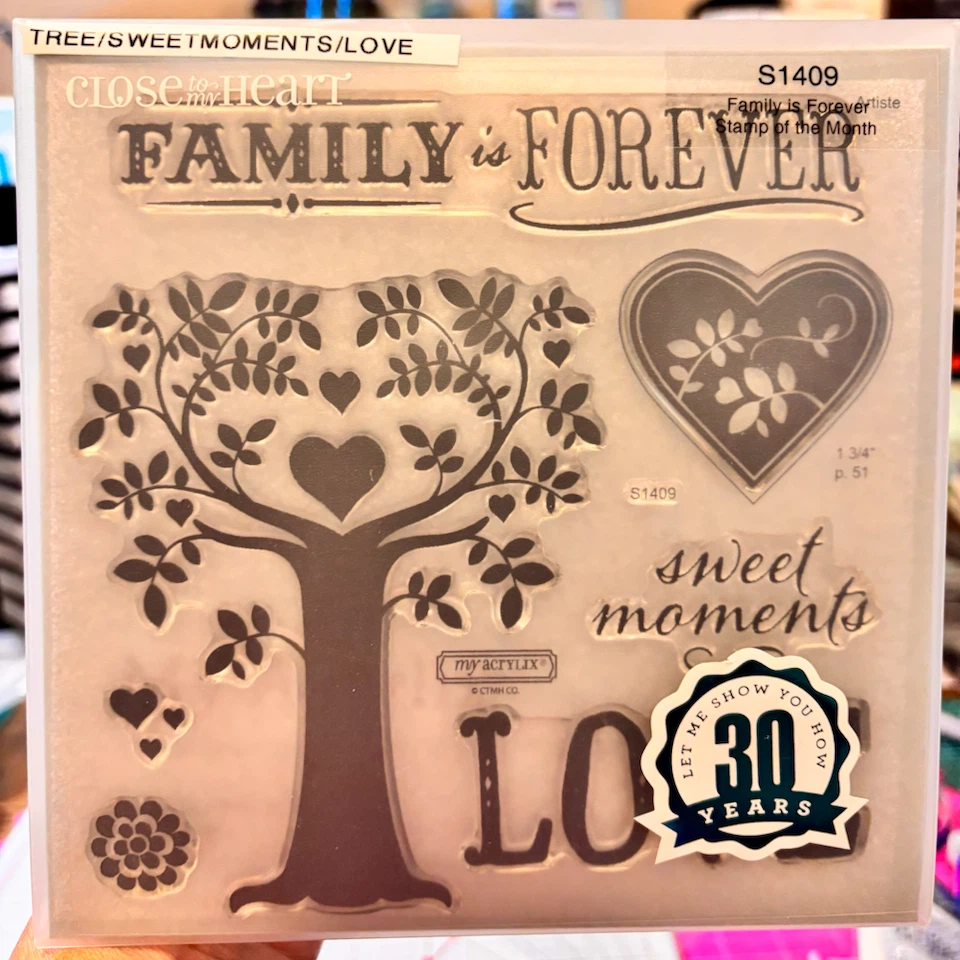 Close to My Heart "Family is Forever" Stamp Set S1409
