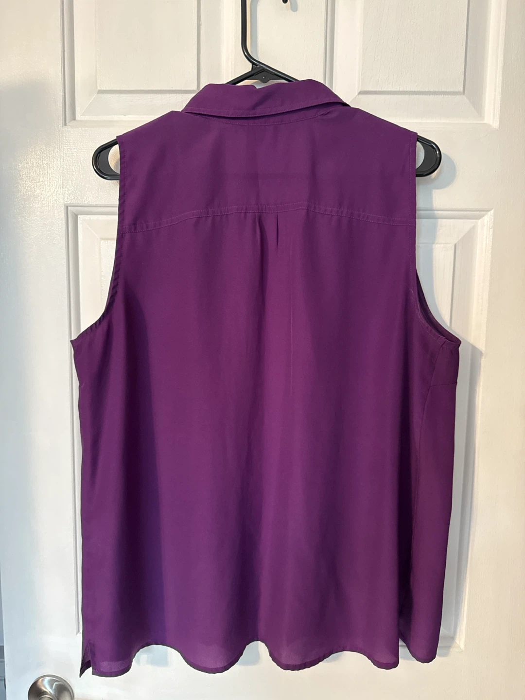 Reditone Sleeveless Blouse - Purple - Size 2XL - photo 2