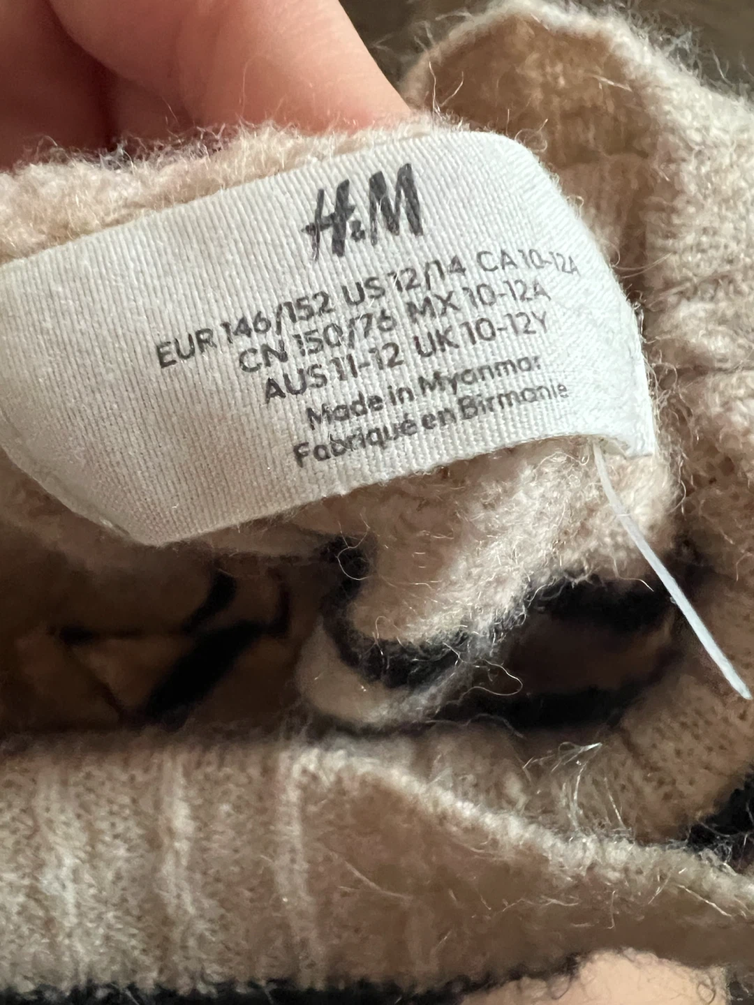 H&M Striped Turtleneck Sweater - photo 3