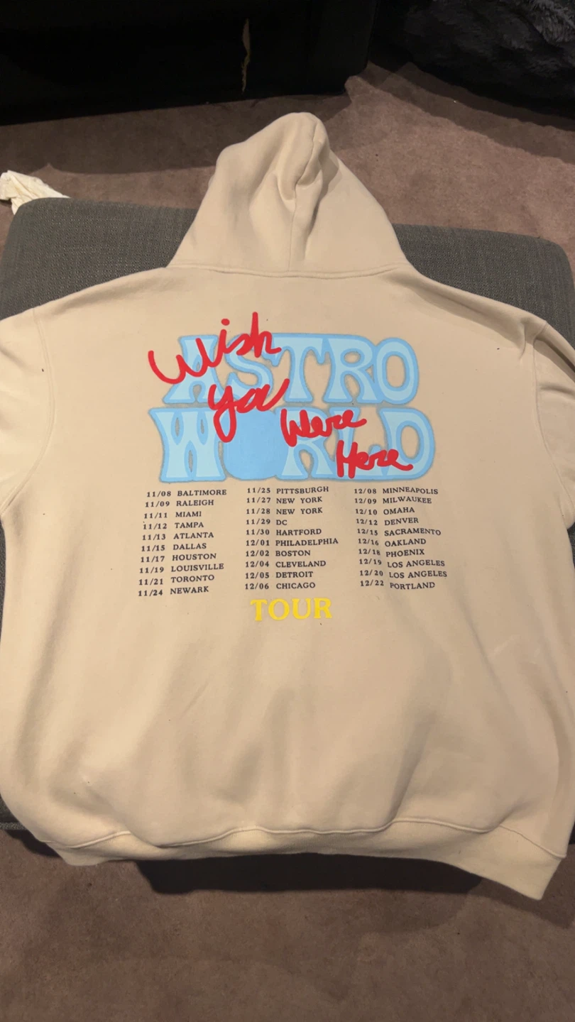 Travis Scott Astroworld Wish You Were Here Hoodie