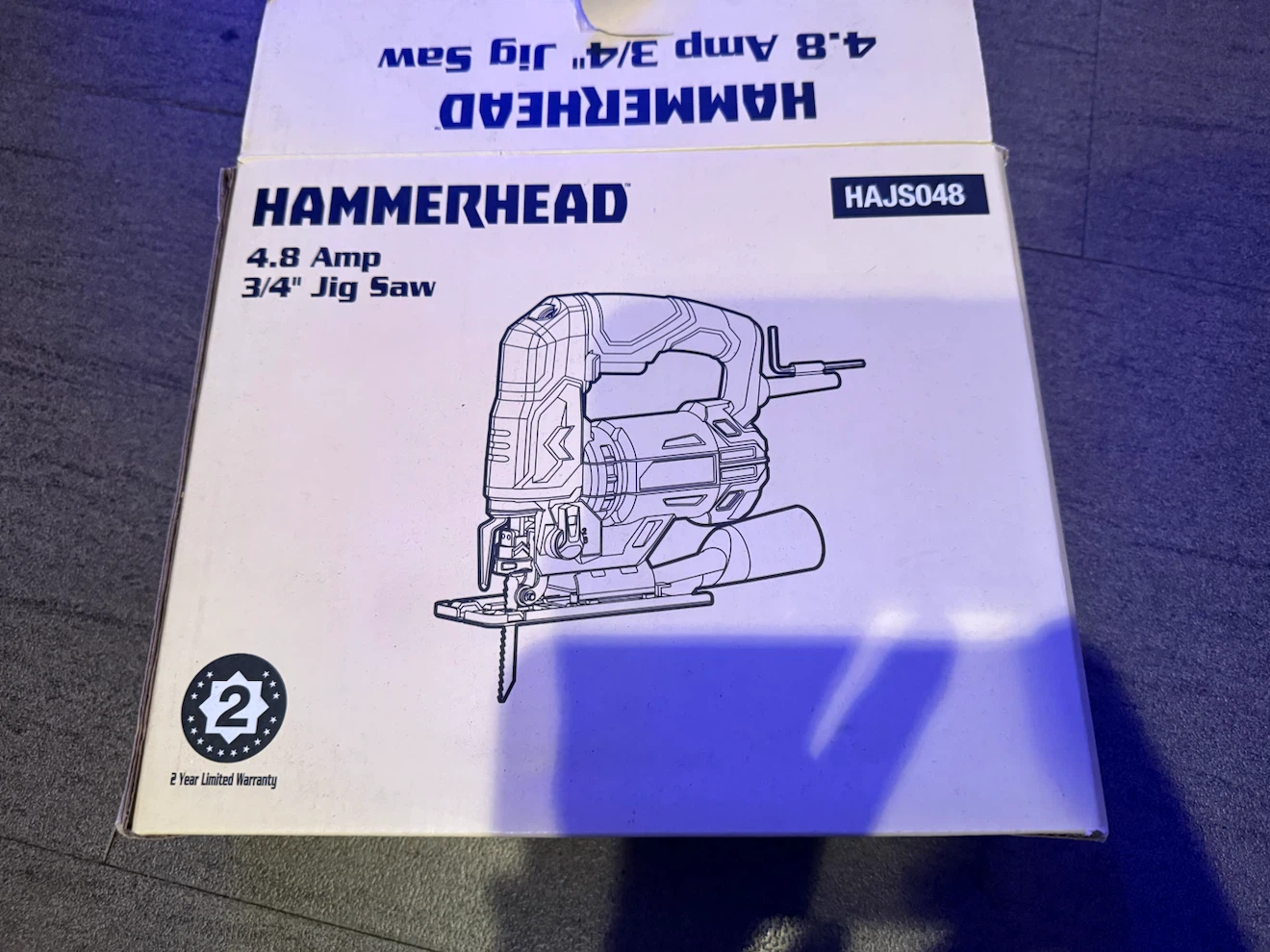Hammerhead 4.8 Amp 3/4" Jig Saw - photo 2