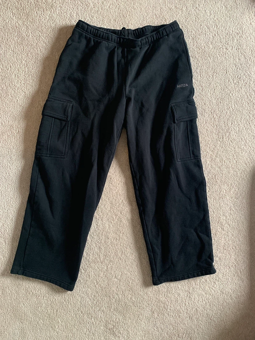 Aritzia Cozy Fleece Cargo Sweatpants Large