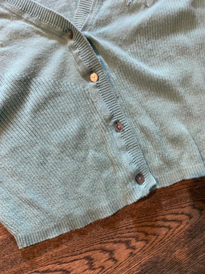EUC: Mexx Vintage Y2K Beaded  Cropped Cardigan XS - photo 2
