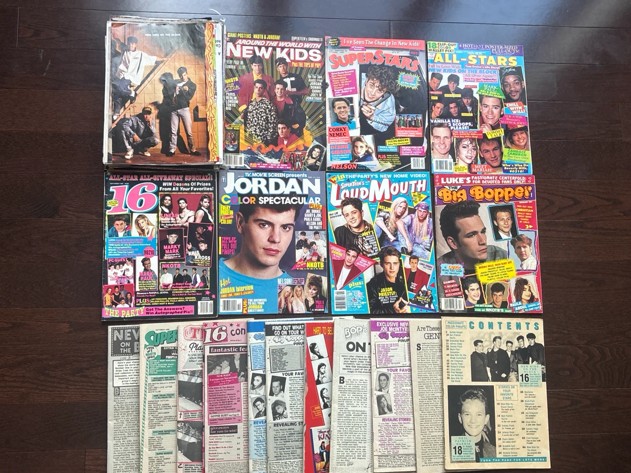 Lot of vintage 90s Teen Magazines