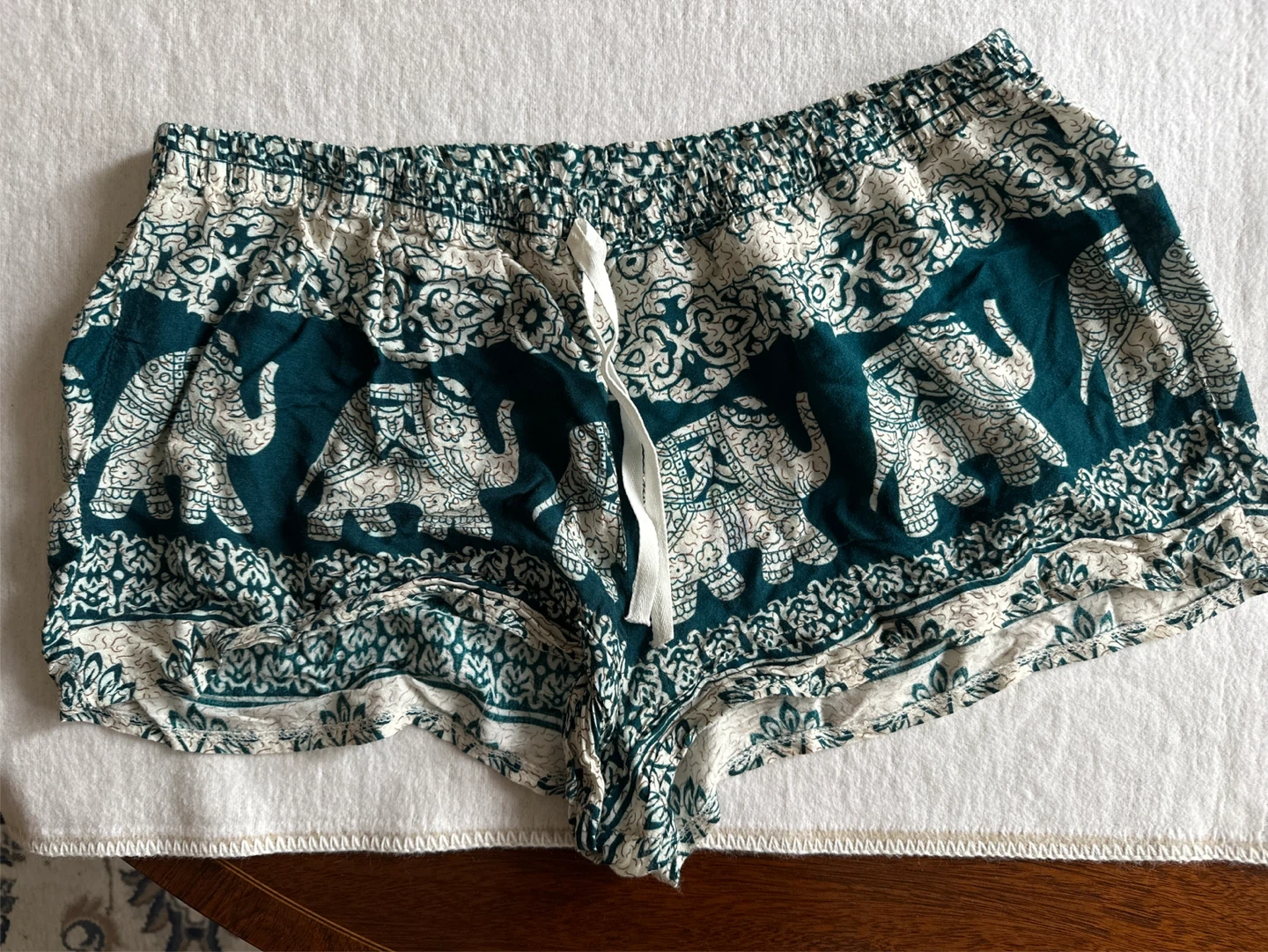 Elephant Print Shorts 🇹🇭