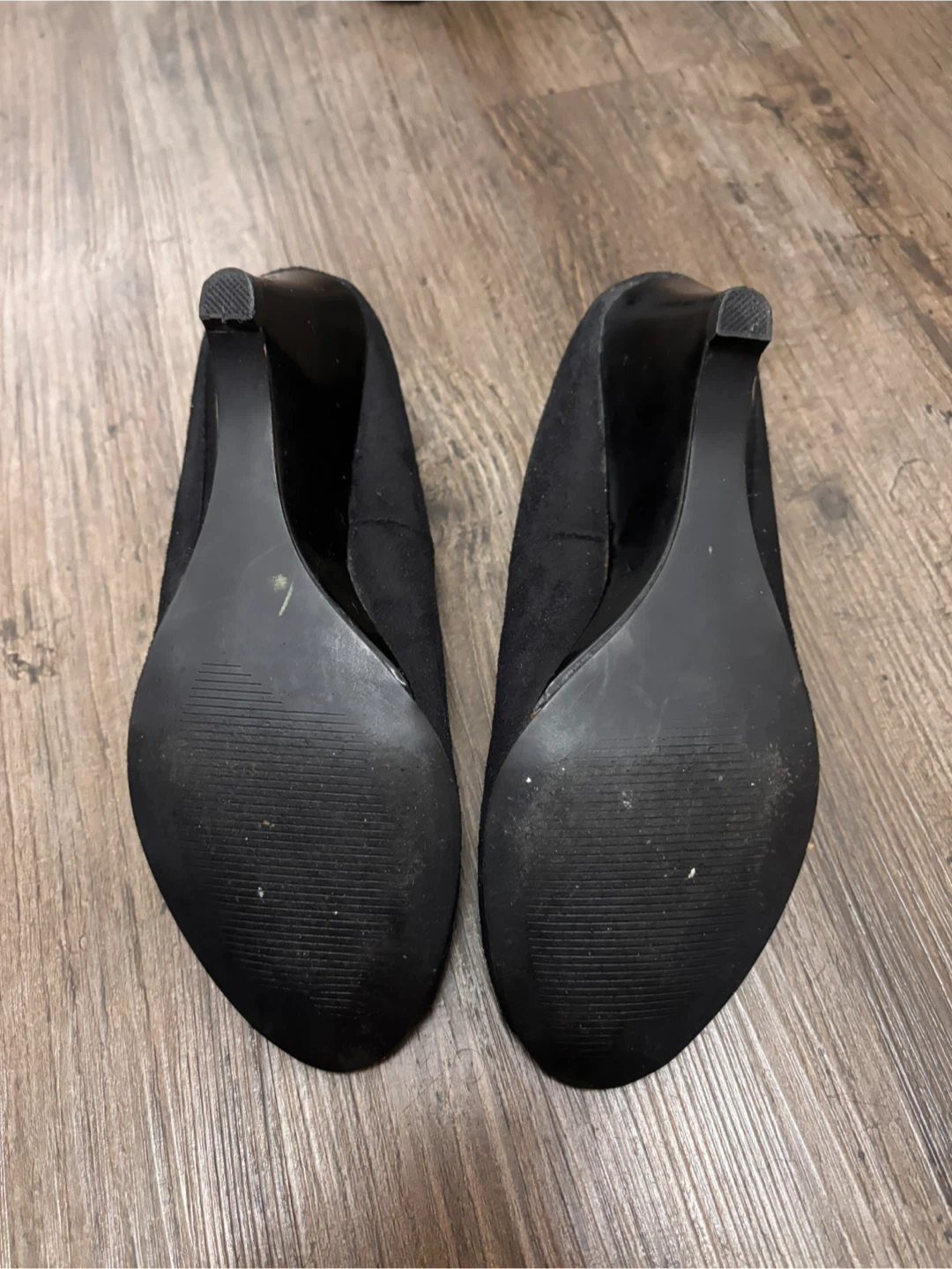 George Black Peep Toe Wedge Heels - photo 5