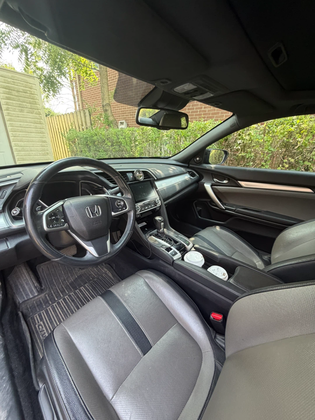 Black Honda Civic Coupe - photo 5