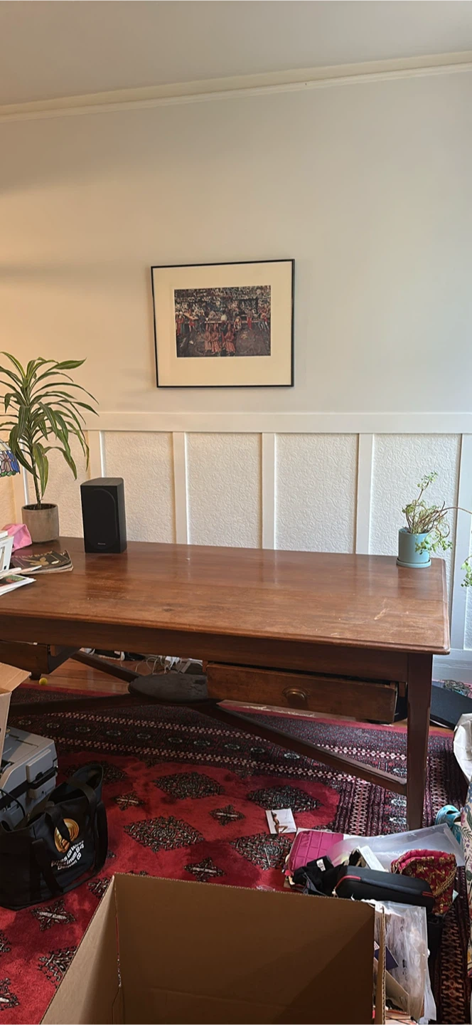 Antique library desk
