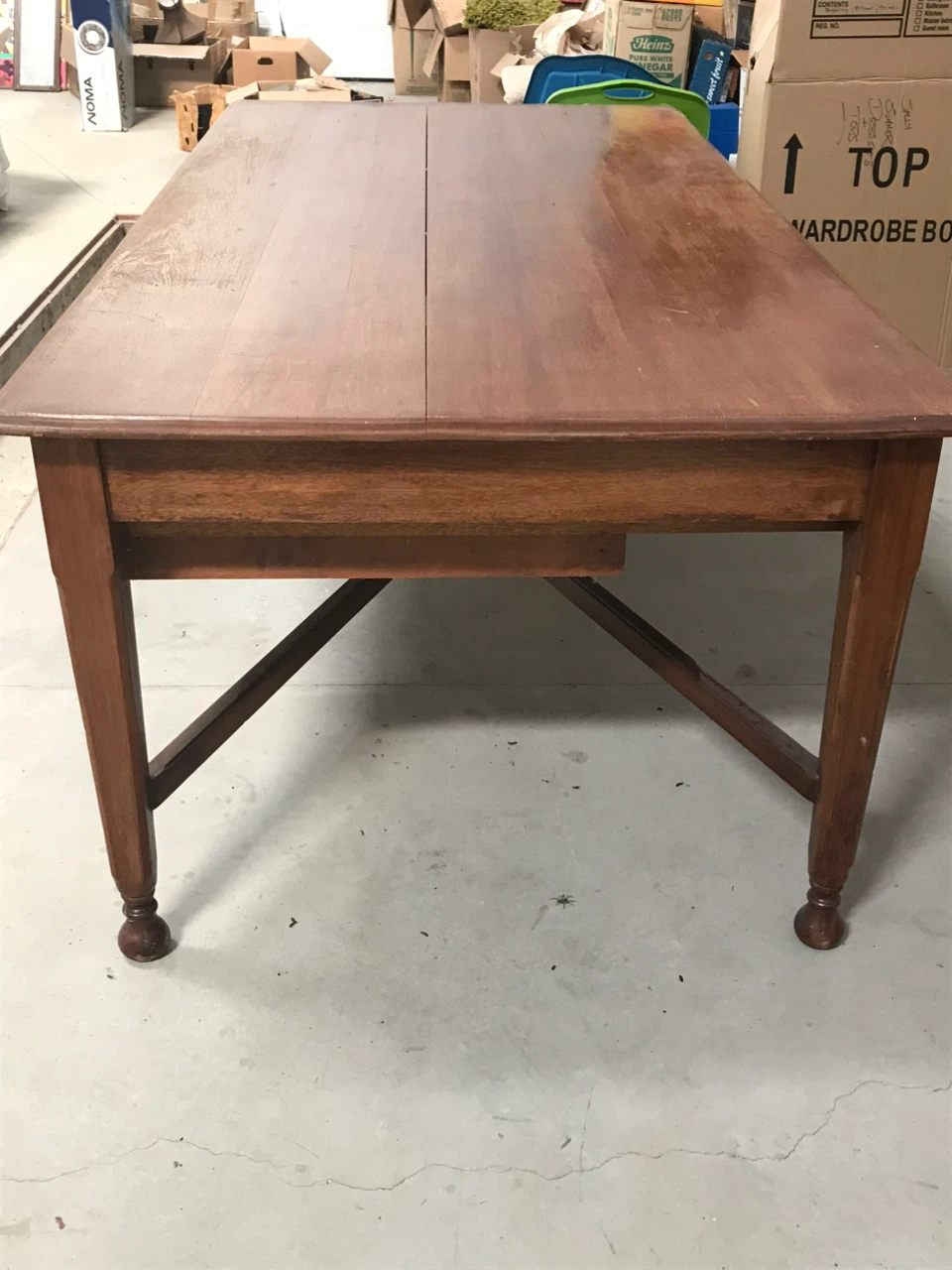 Antique library desk - photo 4