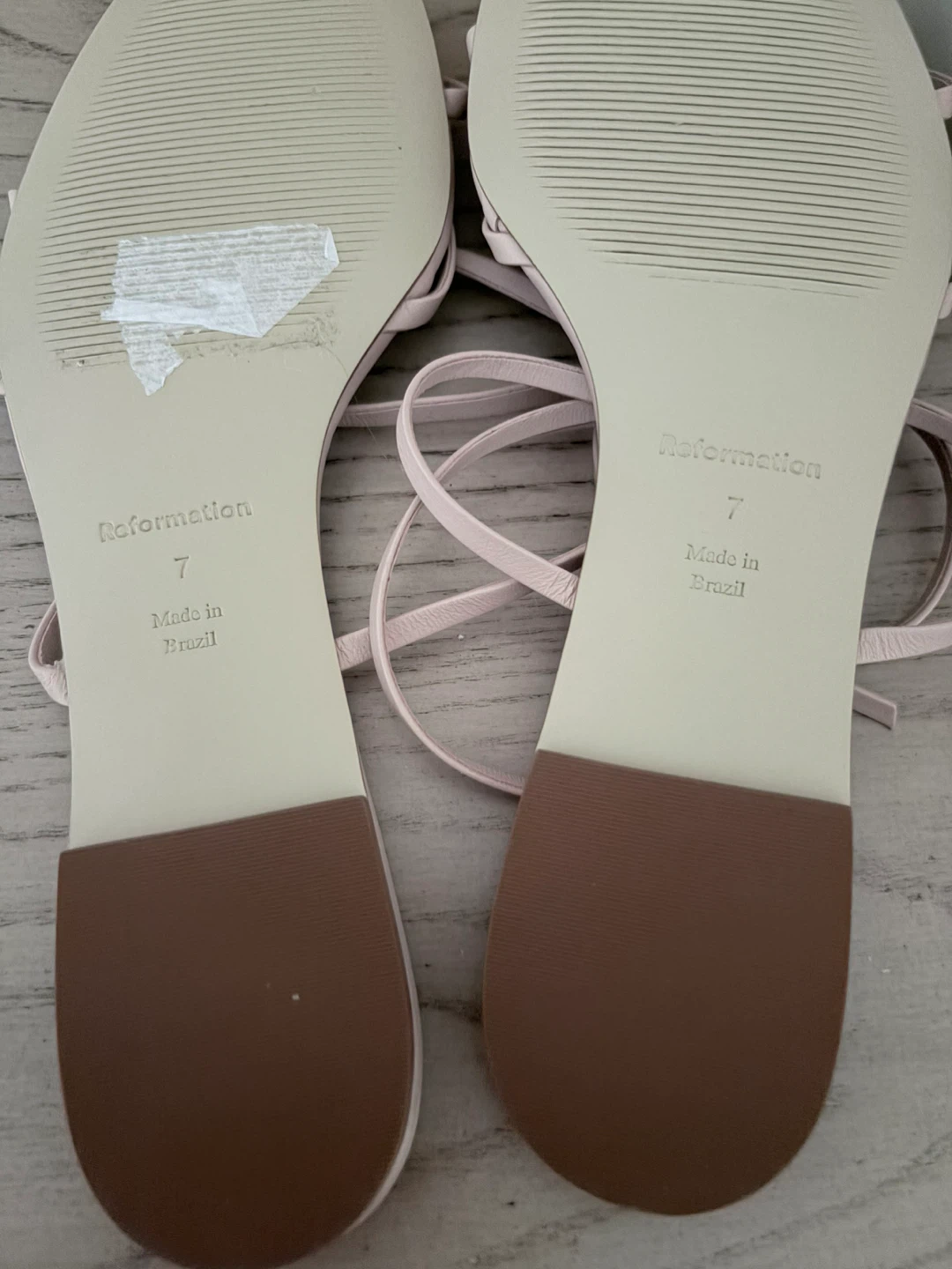 Reformation Maya Flat Sandal size 7 NEW - photo 4