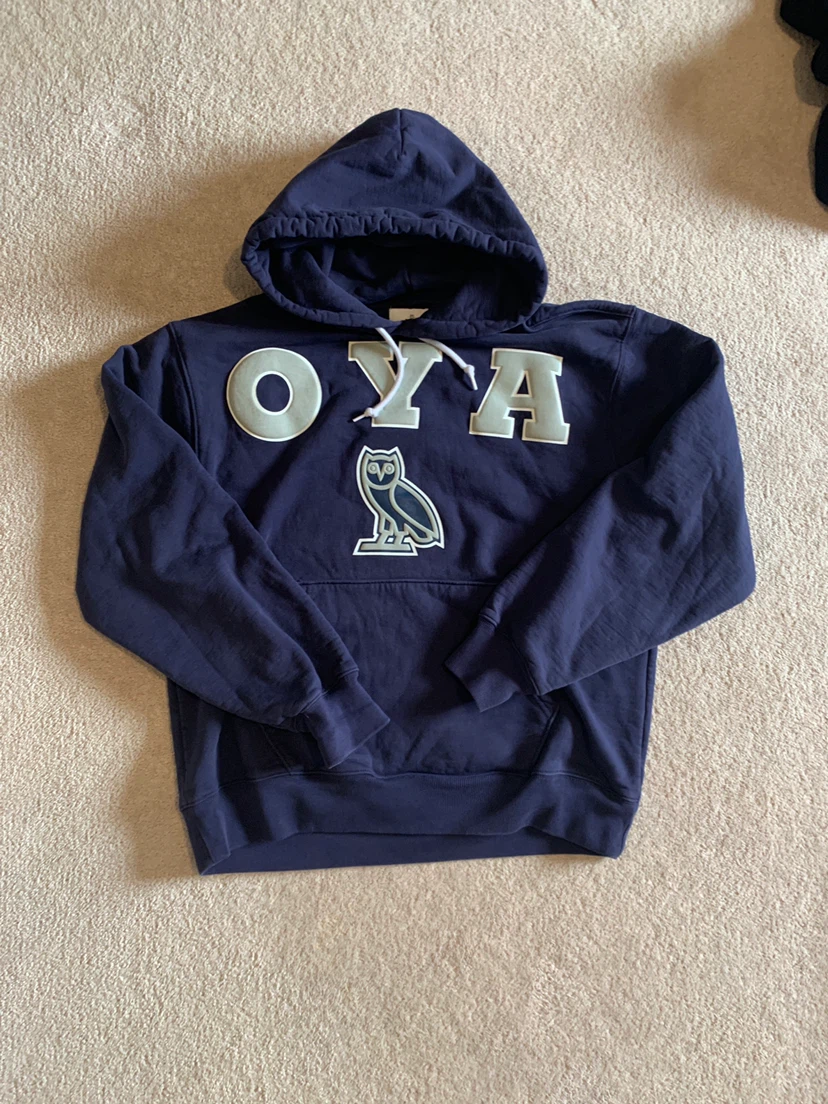 OVO Navy Hoodie Size L