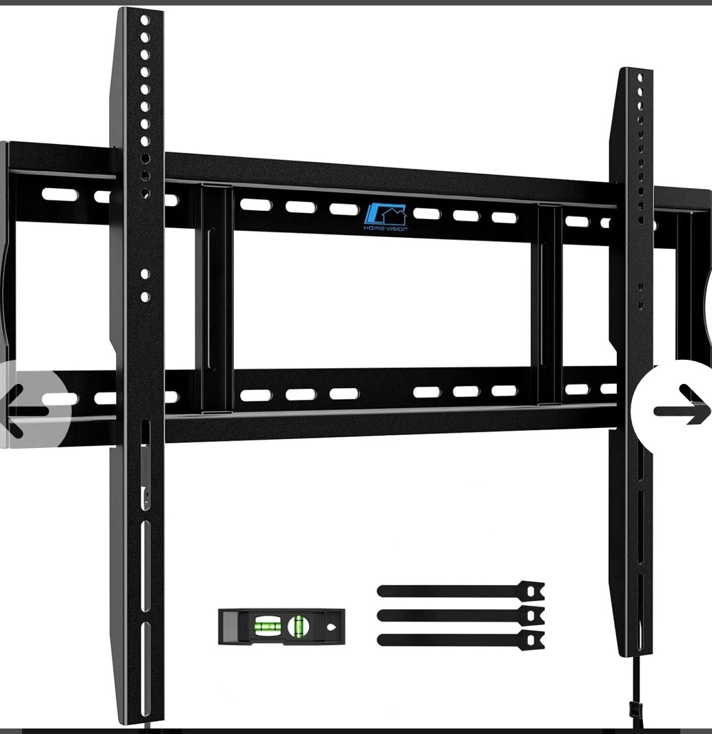Black TV Wall Mount for 48-120" TVs