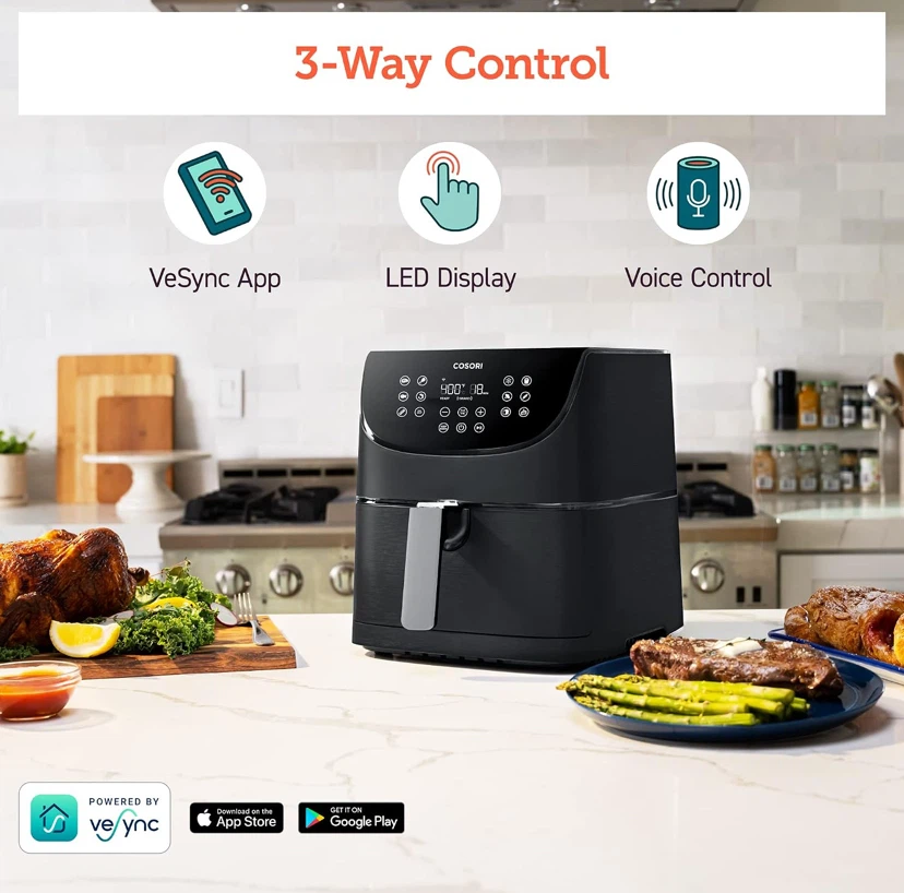 COSORI Pro Gen 2 Smart Air Fryer 5.8-Quart - photo 4