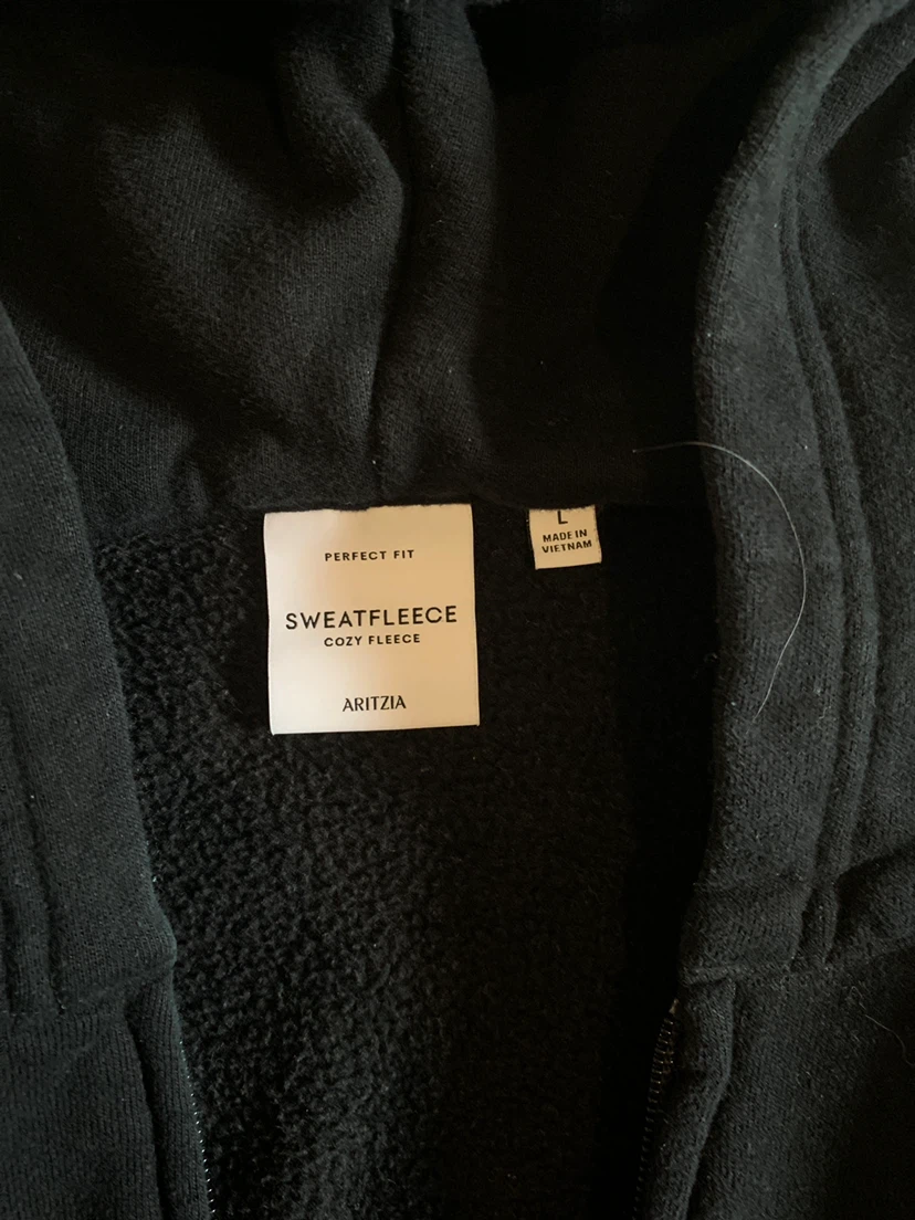 Aritzia Cozy Fleece Zip Hoodie Large - photo 2