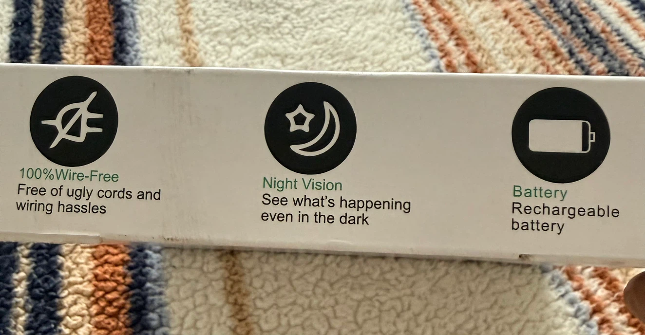 Brand new Photo Frame Wi-Fi Hidden Security Camera never used - photo 4