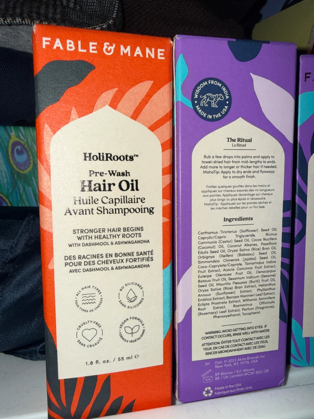 Fable & Mane HoliRoots Pre-Wash Hair Oil - photo 2
